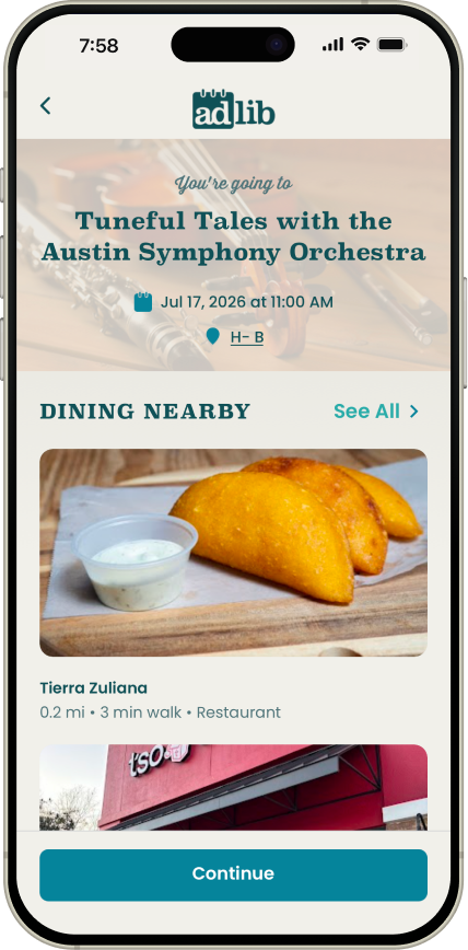 AdLib app screenshot